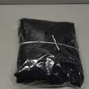 Extra Large Storage Duffle Bag for Travel, Black Oversized Giant Big Traveling Duffle Bag (Large-35"(L) X 11.8"(W) X 19"(H))