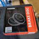 A-Premium 10in Front Vented Disc Brake Rotors 1 Pack