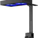 NICREW NavaReef 135 Reef LED Light, 135W Reef Aquarium Lighting for LPS/SPS Corals and Saltwater Fish Tanks, Built-in Timer, Blue Focused Spectrum