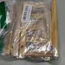 Yuixoseu 4 Pcs Bamboo Wooden Dish Rack, Plate Organizer for Cabinet Space Saver and Kitchen Counter, Bowl/Cup/Pot Lid/Cutting Board Drying Holder (4 Slots)