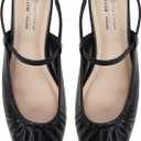 Call It Spring Women's Alyssah Ballet Flat (10, Black)