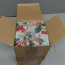 Lusy DM 1500 Pieces Christmas Pom Pom Glitter Pom Pom Balls Christmas Tinsel pom pom for Craft Making and Hobby Supplies (4 Sizes, Gold, White, Red, Green)