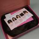 Ms Taj 11 Inch Short Wavy Hair Topper for Women with Thinning Hair, Natural Synthetic Lightweight & Breathable Hairpiece for Women with 6.5"x6.5" Base, Instantly Adds Volume and CoverageSoft Brown