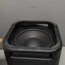 onn. Roku Wireless Subwoofer - 10" Driver with 150W Peak Power for Enhanced Home Theater Bass 