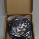 Click&Fit Windshield Washer Spray Nozzles replacement kit for Ford F150 E150 E250 E350 Taurus Flex Expedition Crown Mercury; Windshield water jet accessories (2pcs sprayers, fluid hose, check valves)