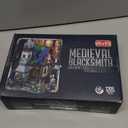 dOvOb Medieval Blacksmith Building Set with LED Light Bricks - 1205 PCS Construction Architecture Model for Adults and Kids