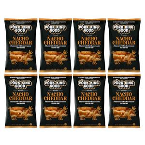 Pork King Good Pork Rinds 1.75 Ounce (Pack of 12) Onion and Sour cream Pork Rinds