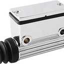 Rear Master Cylinder 3/4" Bore for 79-85 Harley 42454-80A 42453-80A 41754-79A (Chrome)