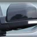 CIPA 11550 Custom Towing Mirror Set for Ford 15-Current , Black
