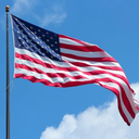 Pack Of 3 Premium 2x3 ft American Flag - Heavy Duty 110g Rashel Fabric, All-Weather, Reinforced Stitching, Superior Wave, Outdoor/Indoor Use (2x3 Foot)