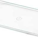 Acrylic Serving Tray with Handles Ottoman Countertop Decorative Tray Serving Tray Spill-Proof Tray for Coffee Table Living Room Bedroom 16 x 9 x 0.8 inches - (Transparent Color)