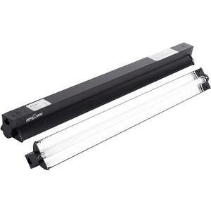 REPTI ZOO T5 HO UVB Lighting Combo Kit, Terrarium Hood Comes with Desert 10.0 UVB T5 Lamp (24W)