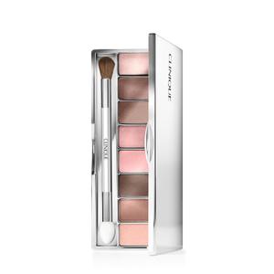Clinique All About Shadow Eye Shadow Palette, 8 Silky + Buildable Shades | Black Honey, Pink and Nude Honey | Safe For Sensitive Eyes