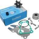 Boat Marine 63D-W0078-01-00 Water Pump Impeller Kit for Yamaha 40 50 60 HP F40 C40 P40 F50 C50 P50 F60 Outboard Motor Replace 6H3-44352-00-00 Sierra 18-3434