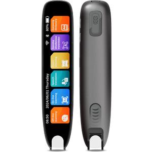 Translation Pen, Support 142 Languages, Online/Offline Modes, 2024 Smart Scanner Translator Pen, Reading Pen for Dyslexia, Voice Translate, Translation Text to Speech Device