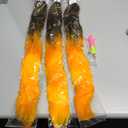 Alrence Pre Stretched Braiding Hair Long Braid 30 Inch 3 Packs Professional Braiding Hair Extensions Synthetic Crochet Twist Brai Orange