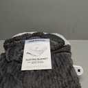 Tefici Heated Blanket Throw Electric Blanket Throw,50"x60" Heating Blanket, 6 Levels Fast Heating, 1-4 Hours Auto Off, Soft Flannel to Sherpa,Machine Washable, ETL&FCC Certified Grey