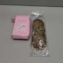 12 Inch Blonde Ponytail Extension - Clip in Ponytail Hair Extensions, Curly Wavy Pony Tails Hair Extensions, Claw Clip Ponytail Extension for Women (Color: Dark Blonde With Beige Highlights)