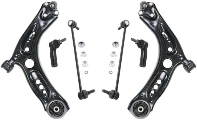 GSP NS10032 Complete Front Suspension Kit - Compatible with Select Audi A3, A3 Quattro; Volkswagen Golf, Golf Alltrack