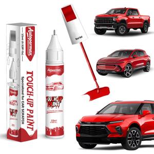 G7C/WA130X Red Hot Car Touch Up Paint for Chevrolet, Color Accurate Two-In-One Car Paint Scratch Repair Pen, Professional Scratch Remover for Vehicles Chips and Nicks Scuff