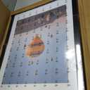 JCJMY 24x32 Picture Frame with 20x24 Mat, Display Photo 20x24 with Mat or 24 x 32 Without Mat, Wall Hanging Large 24 by 32 Poster Frame with Plexiglass, Black