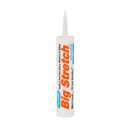 Sashco Big Stretch Acrylic Latex High Performance Caulking Sealant, 10.5 oz Cartridge, Clear