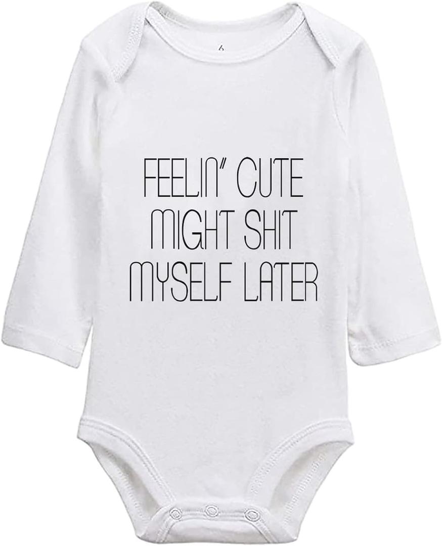 listery Funny Romper Cute Novelty Infant Baby Bodysuit Funny Baby infant Pregnancy Announcements (3months, 13126cx)