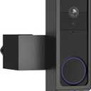 Anti-Theft Video Doorbell Mount for Wyze Duo Cam Doorbell Only, No-Drill Doorbell Camera Mount for Wyze DoorBell Camera, Apartment Door Camera Mount for Home Rentals Room
