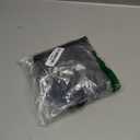 Sexy Strappy Leather Underwire Mini Choker Lingerie Set Skirts Dress with Thong 3 Piece Outfits (Medium, Matte Black)