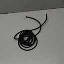 Split Wire Loom Tubing, Cable Protector Sleeve, Braided Cable Management for TV/Computer/Home Theater/Engine Bay, Cord Protectors from Pets No Chew (Black, 1/8"-10ft)