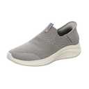 Skechers Men's Ultra Flex 3.0 Smooth Step Hands Free Slip-ins Sneaker, (Grey, Size 9)