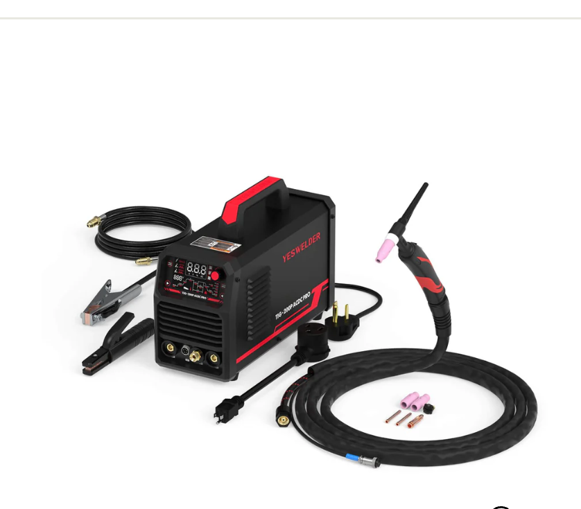 TIG-200P-ACDC-PRO AC/DC Aluminum TIG Welder