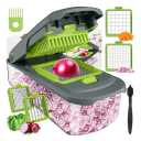 Cambom Mandoline Slicer Vegetable Slicer With 2 L Container for Potatoes, Tomatoes, Cucumbers, Carrots