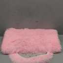 Microfiber Bathroom Rug Sets 3 Piece, Non Slip Contour Mat Toilet Lid Cover and Bath Rug Mats Shower Mats for Bathroom Tub Toilet (Pink)