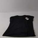 Women's V-Neck Top L Black