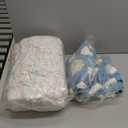 LE SURE Cute XL Dog Bed-Extra Large Thick Shredded Chopped Foam Pet Bed Indoor with Removable Washable Cover, Modern Fuzzy Plush & Anti Slip Bottom, Blue