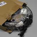 Flacchi Set of 2 Christmas Hanging Ball Lights - 2 Sizes of Connectable Hanging Tree Globe Fairy Lights with 8 Lighting Modes,Timing Function Waterproof Indoor Outdoor (Multicolor)