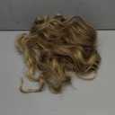 Ombre Blonde Wig for Women Long Wavy 4x1 Lace Natural Hairline Glueless for Beginners Middle Part Synthetic for Daily Party Use 26Inch