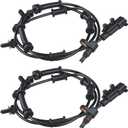 WMPHE 2 Pcs ABS Wheel Speed Sensor Compatible with Jeep Wrangler 3.6L 3.8L 2007 2008 2009 2010 2011 2012 2013 2014 2015 2016 2017, Replacement for 68003281AC 68003281AA, Front Left & Right ABS Sensors