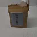 NIENIE No Mess Bird Feeder Water Dispenser Set, Automatic Transparent Parrot Feeder Acrylic Parrot Food Container Drinker, Blue (Pack of 2)