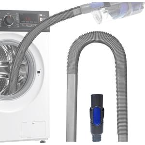 Dryer Vent Cleaner Kit Compatible with Shark IX141 IZ462H IZ483H IZ363HT IZ361H IZ163H IZ362H Pet Cordless Stick Vacuum Attachment Dryer Vent Lint Remover Hose Attachment