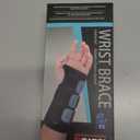 FEATOL Wrist Brace Hand Brace, Carpal Tunnel Wrist Splint Night Support for Women Men, Pain Relief Support -Tendonitis, Arthritis, Sprain, Left Hand, Small/Medium