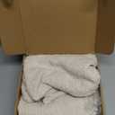 FUTEI Pack of 2 Beige Decorative Throw Pillow Covers 22x22 Inch Soft Cozy Solid Boucle Textured Cushion Case,Modern Home Decor for Couch Bed Living Room