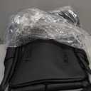 Rolling Backpack with Wheels, Waterproof Wheeled Backpack with USB Ports for Men Women, 15.6 Inch Travel Laptop Backpack with Wheels for Adults, Roller Carry-On Luggage Bag for Business Work (Black)