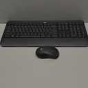 Logitech MK540 Advanced Wireless Keyboard and Mouse Combo for Windows, 2.4 GHz Unifying USB-Receiver, Multimedia Hotkeys, 3-Year Battery Life, for PC, Laptop