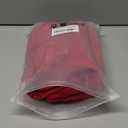 H HOUSEHOLD Set of 2 Velvet King Size Pillowcase, Soft and Cozy Luxury Fuzzy Flannel 20x36 Inches Pillow Cover with Zipper (King (20 x 36 Inch), Red)