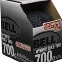 Bell Flat Defense Hybrid Gravel Bike Tire (700 x 38 c, Black - 700 x 38c)