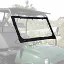KEMIMOTO UTV Front Windshield Compatible with Kawasaki Mule 3000 3010 3020 2001-2008 Mule 2500 2510 2520 1993-2005 Clear Full Windshield Compatible with Ranger 2002-2008 Soft Window Accessories