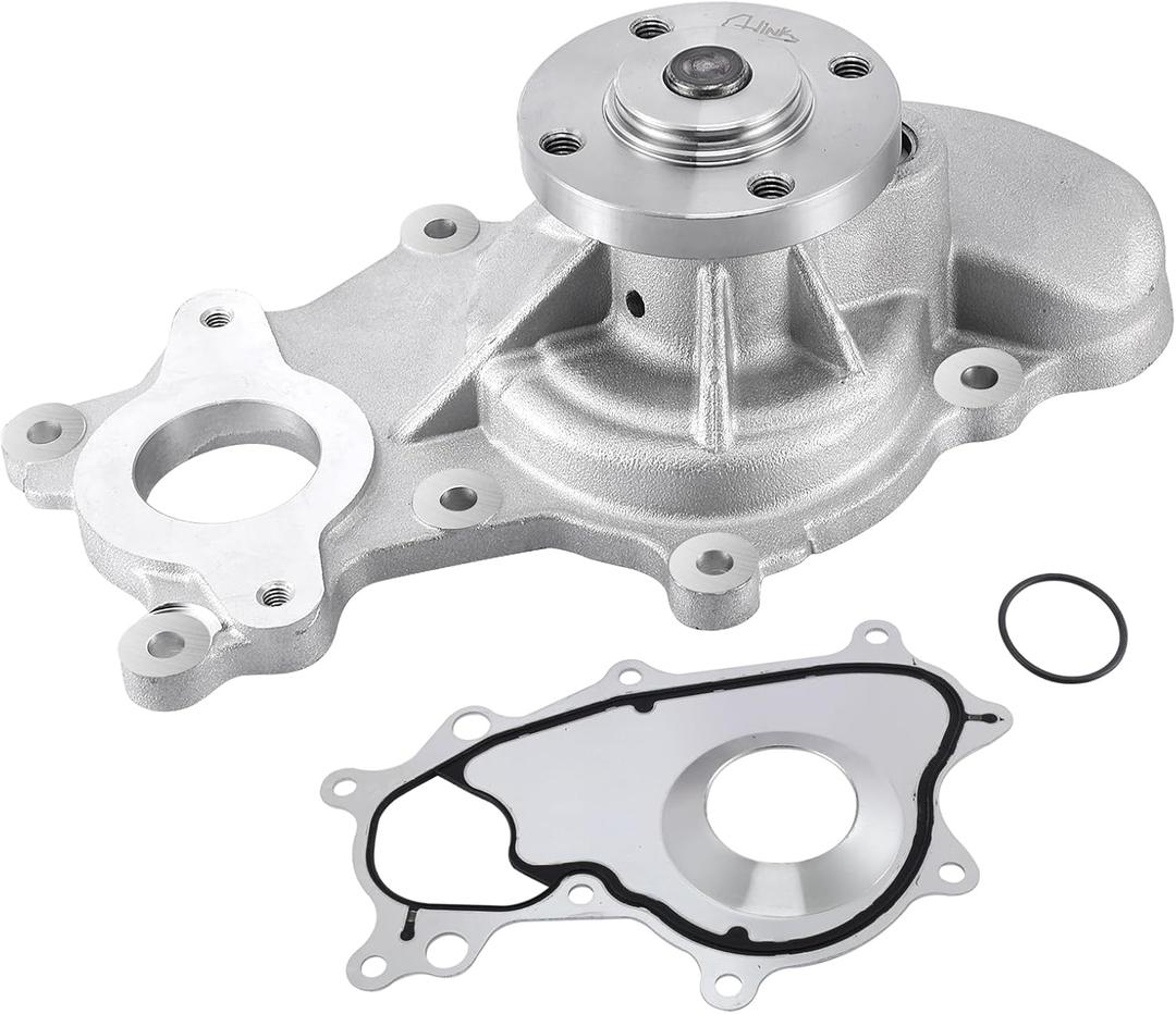 AULINK AW6654 Water Pump 3.5L 3.7L V6 For Ford F150 2015-2017, F150 2011-2014,Mustang 2011-2017,Transit-150 Transit-250 Transit-350 2015-2019 1253280 125-3280