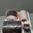 3 Pack 1 Light Hanging Indoor Kitchen Island Pendant Light Fixture,7.1" Drum Glass Shade Pendant Ceiling Light Black Finish for Modern Farmhouse Dinning Over Sink